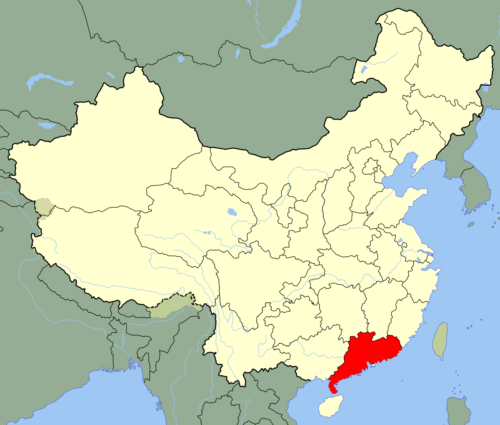 中国の地理：広東省