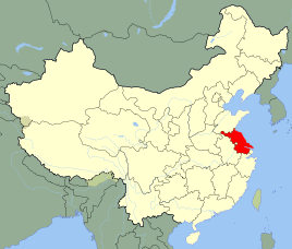 中国の地理：江蘇省