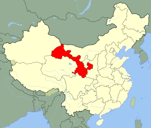 中国の地理：甘粛省